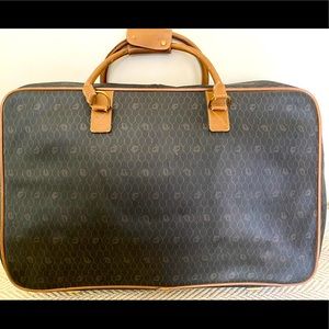 Christian Dior vintage honeycomb luggage